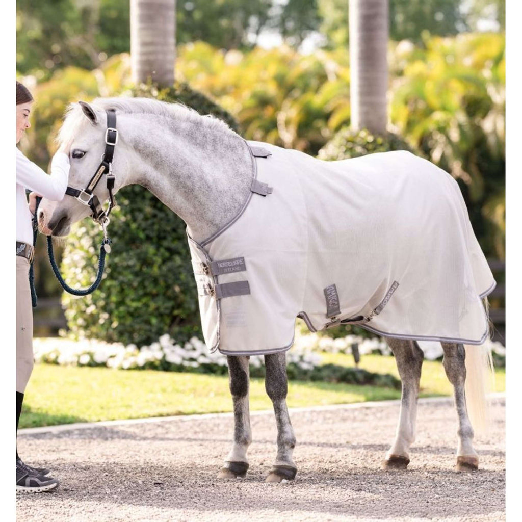 Amigo Bug Rug Pony Argent/Gris Titane/Argent
