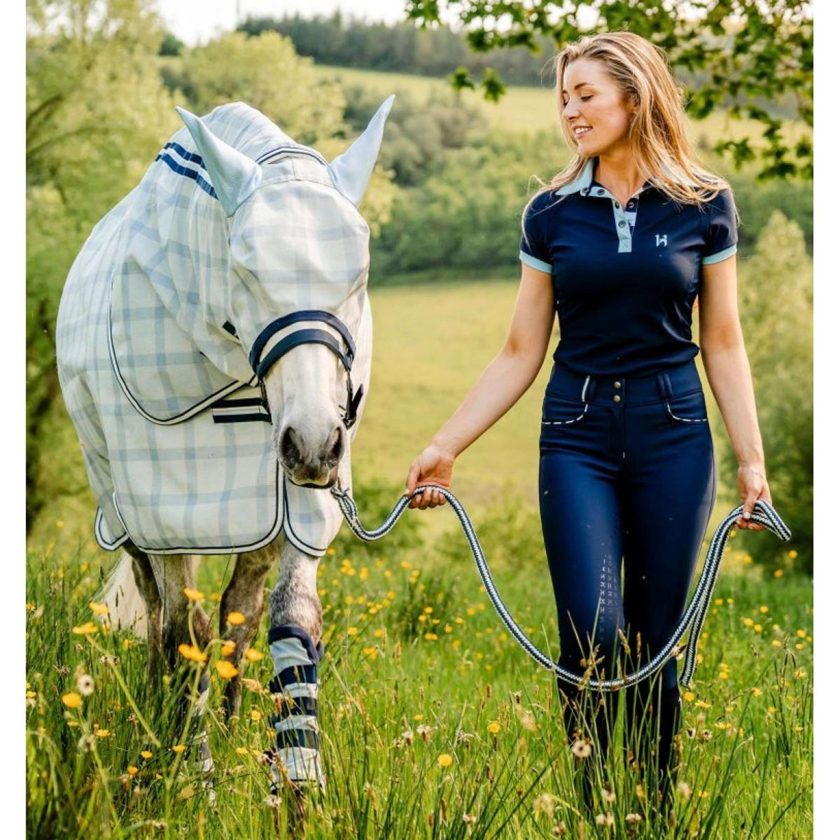Horseware Fly Boots Newmarket Witney Navy