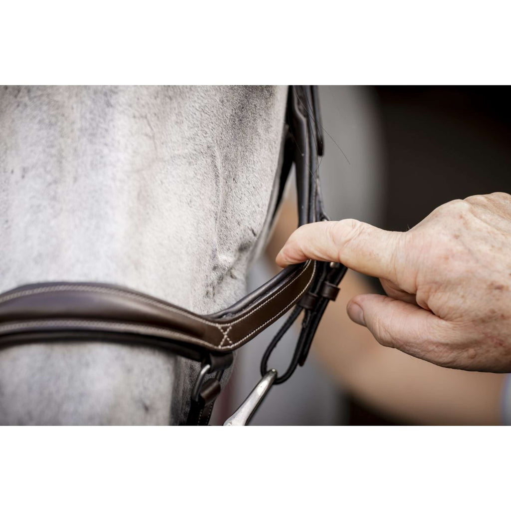Horseware Micklem Deluxe Competition Bridle Dark Havana
