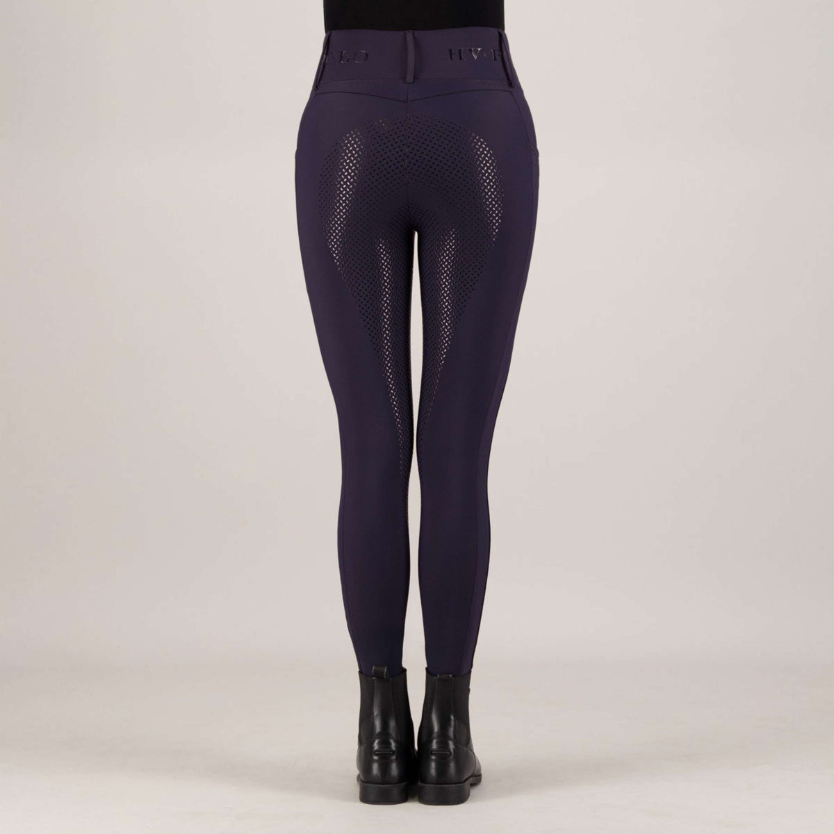 HV Polo Legging d'Ã‰quitation HVPFavourite Full Grip Marin