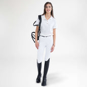 HV Polo Legging d'Ã‰quitation HVPManou Full Grip Blanc