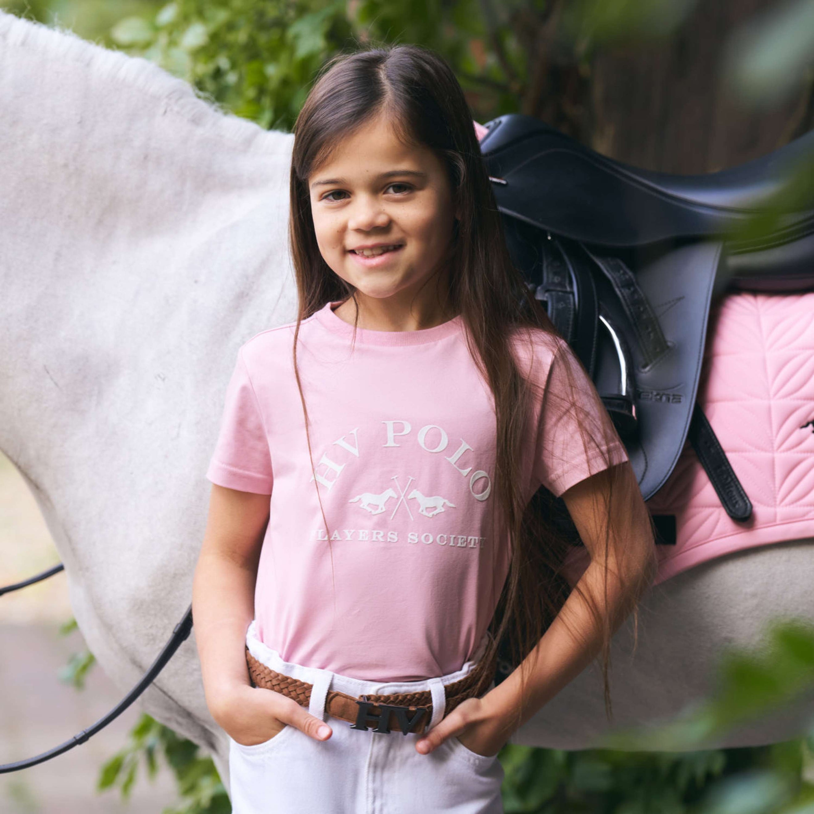 HV Polo T-Shirt HVPNatalie Kids Pretty Pink HV Polo T-Shirt HVPNatalie Kids Pretty Pink