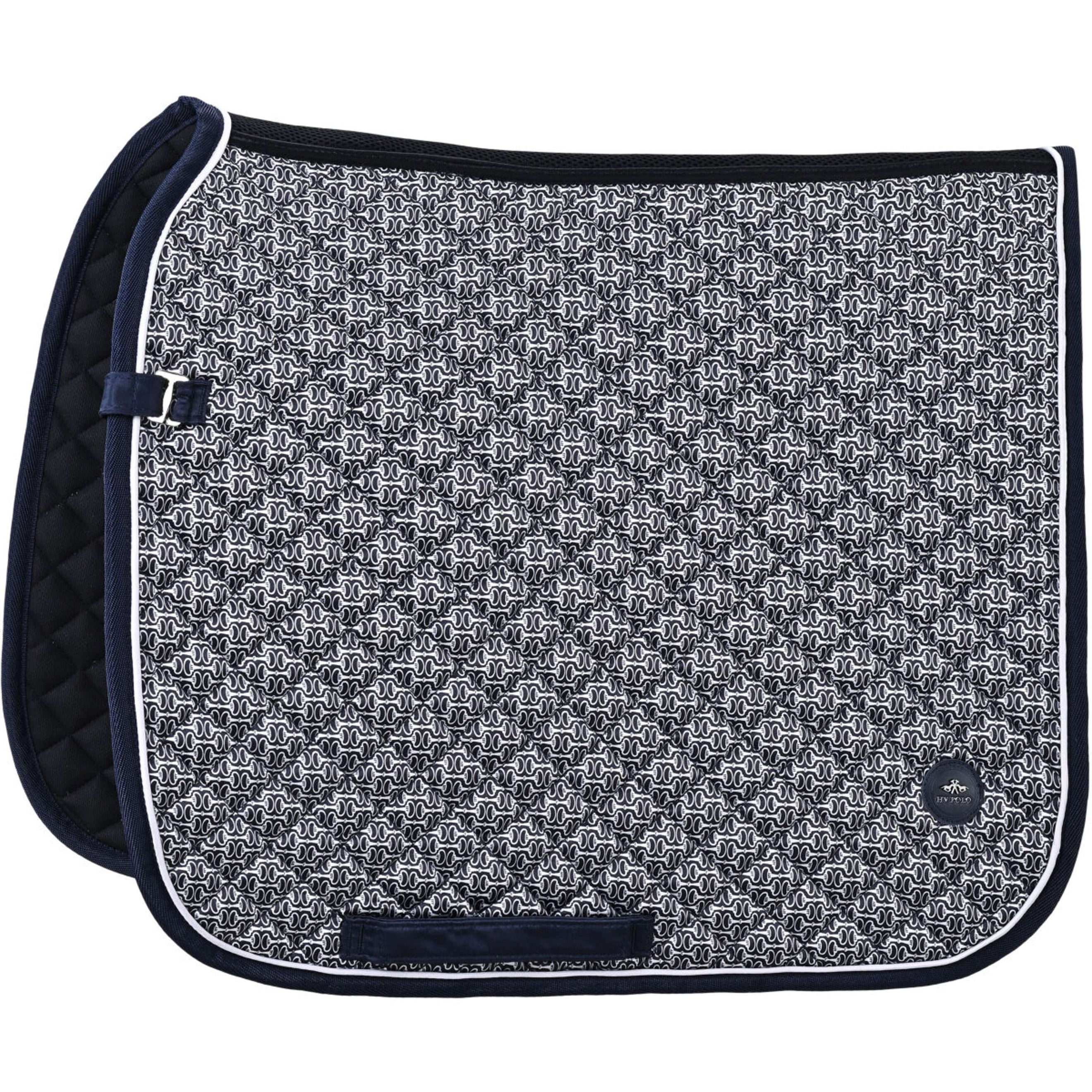 HV Polo Tapis de Selle HVPPilar Print Dressage Marin HV Polo Tapis de Selle HVPPilar Print Dressage Marin