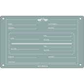 HV Polo Plaque de Box HVPPolo Allemand Aqua Sky