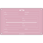 HV Polo Plaque de Box HVPPolo Anglais Pretty Pink