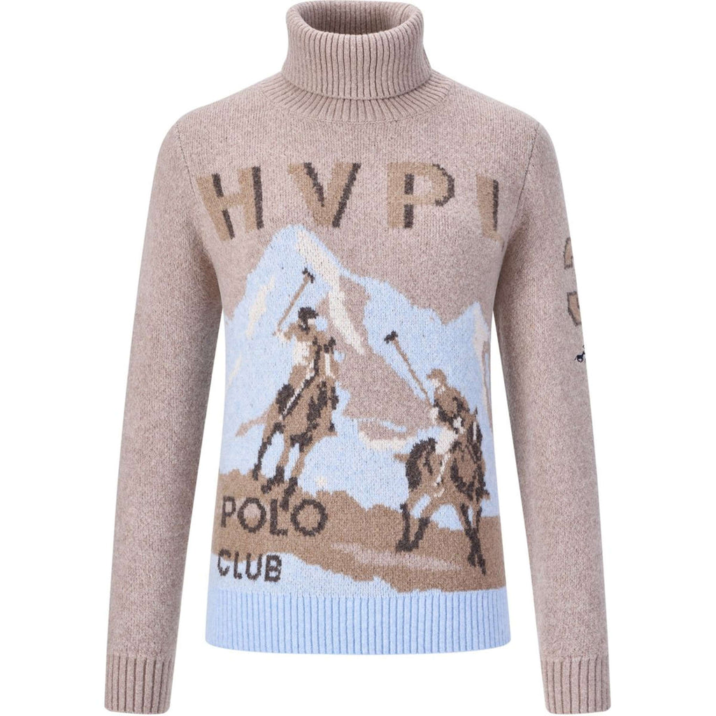 HV Polo Pull à Col HVPHarper Naturel