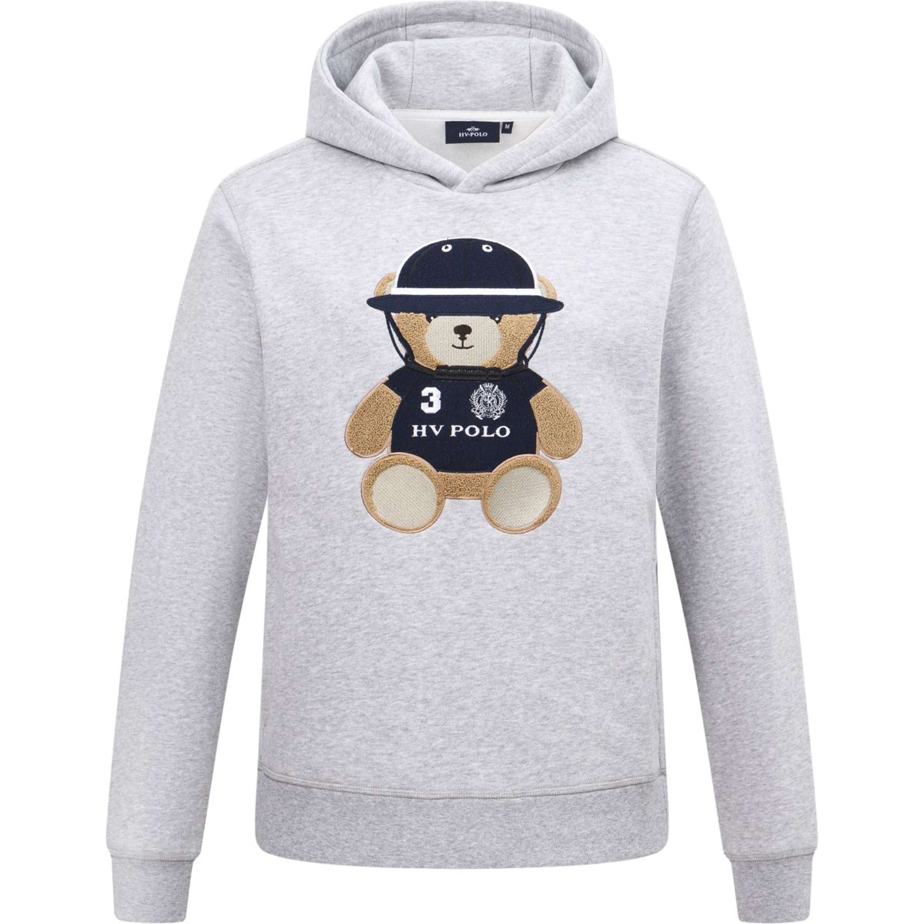 HV Polo Pull col Hoodie HVPTeddy Grey Heather