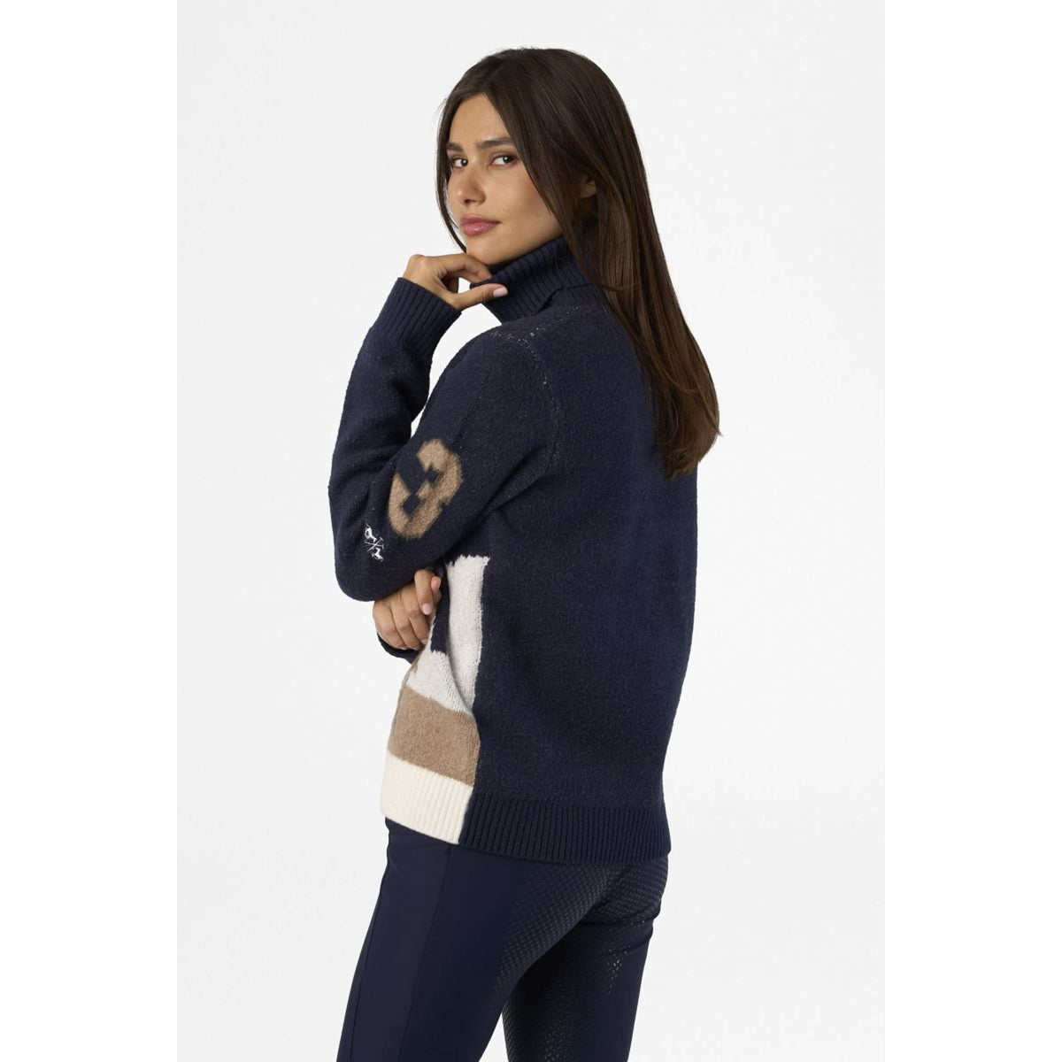 HV Polo Pull à Col HVPHarper Marine