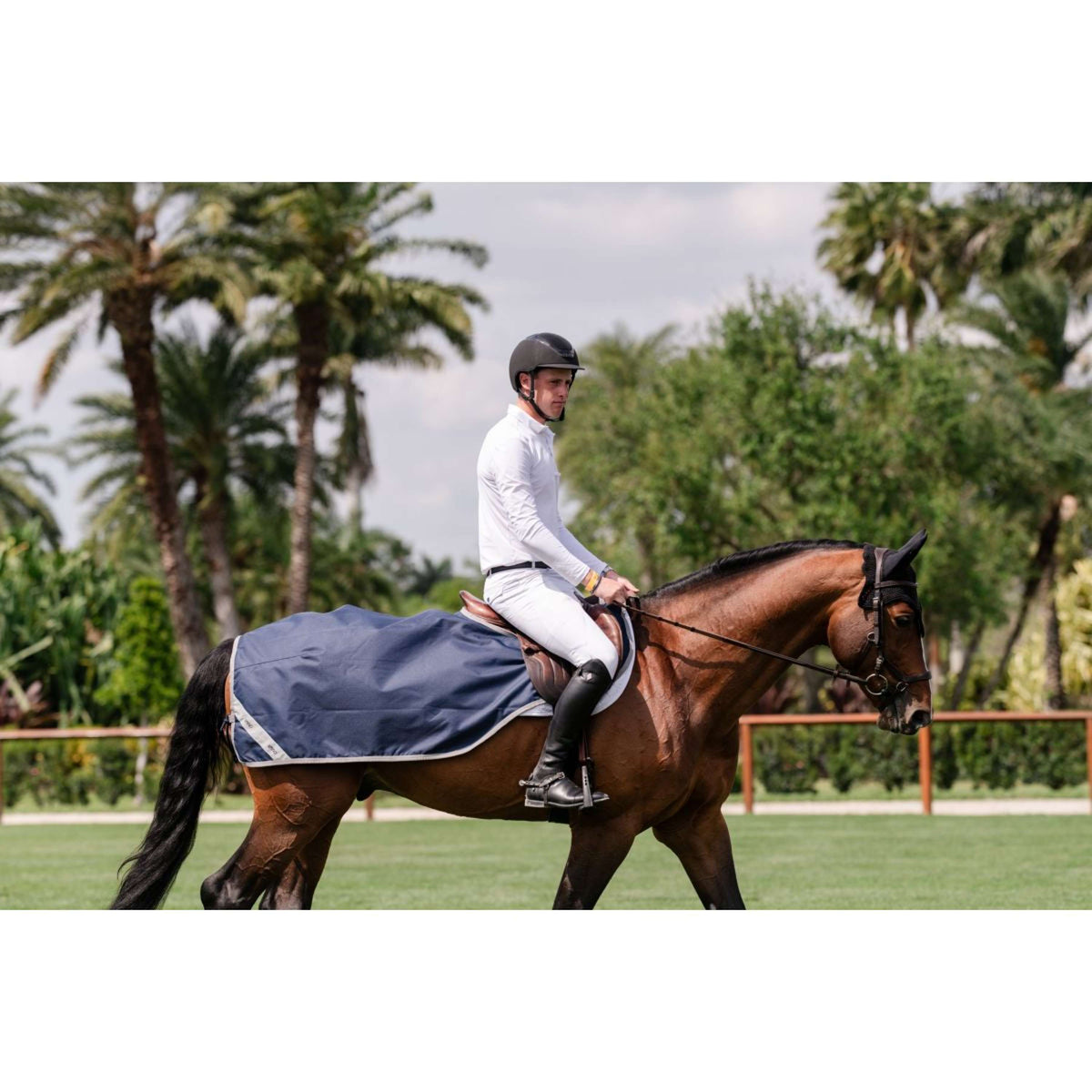 Amigo Couvre-reins Ripstop Navy/Titanium Grey