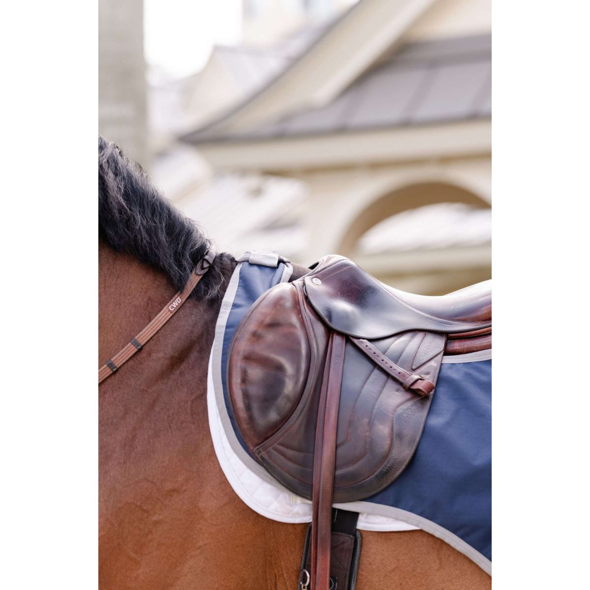 Amigo Couvre-reins Ripstop Navy/Titanium Grey