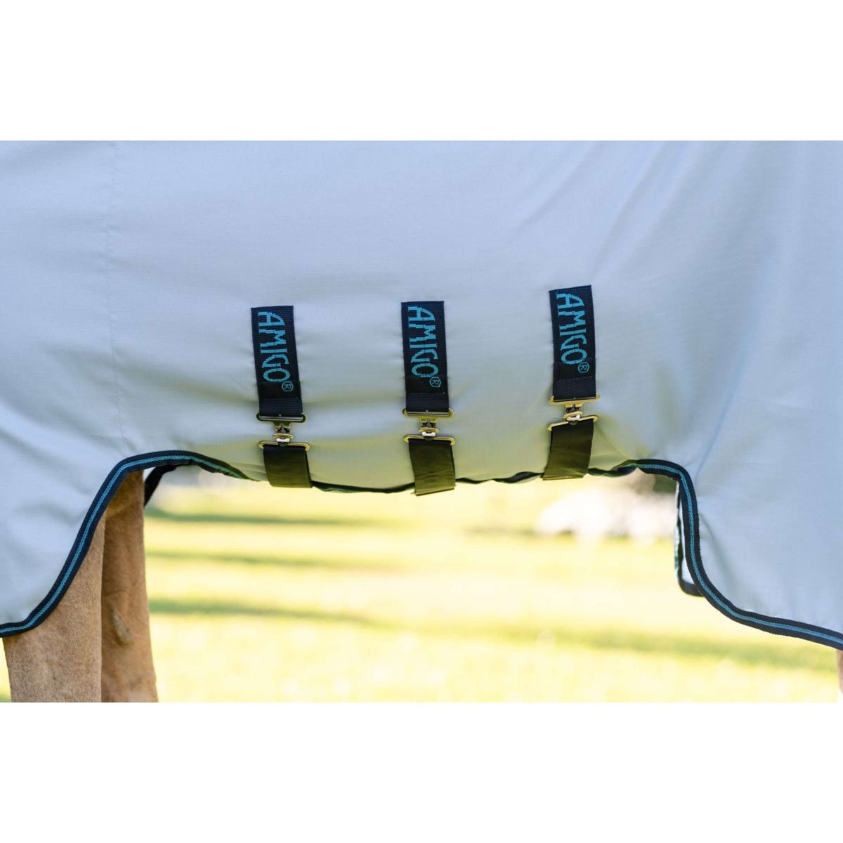 Amigo Ripstop Hoody Pony Azure Blue/Navy/Electric Blue