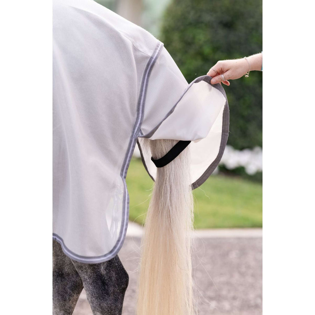 Amigo Bug Rug Plus Pony Argent/Gris Titane/Argent