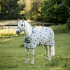 Amigo Couverture Anti-Mouches Pony Dragonfly Print/Silver/Blue/Sage