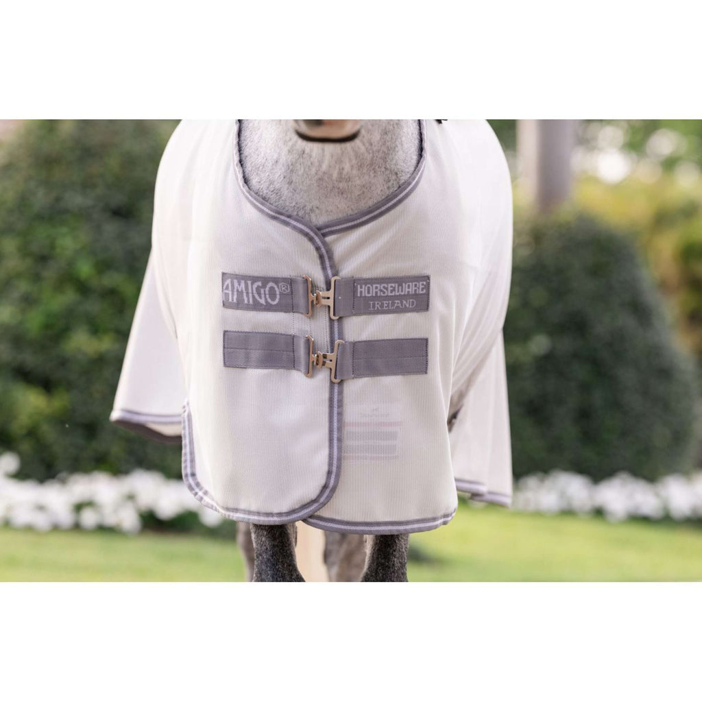 Amigo Bug Rug Pony Argent/Gris Titane/Argent