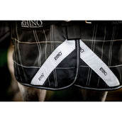 Rhino Chemise Turnout Plus Pony Bundle 0g + 200g Black Check/Noir/Blanc