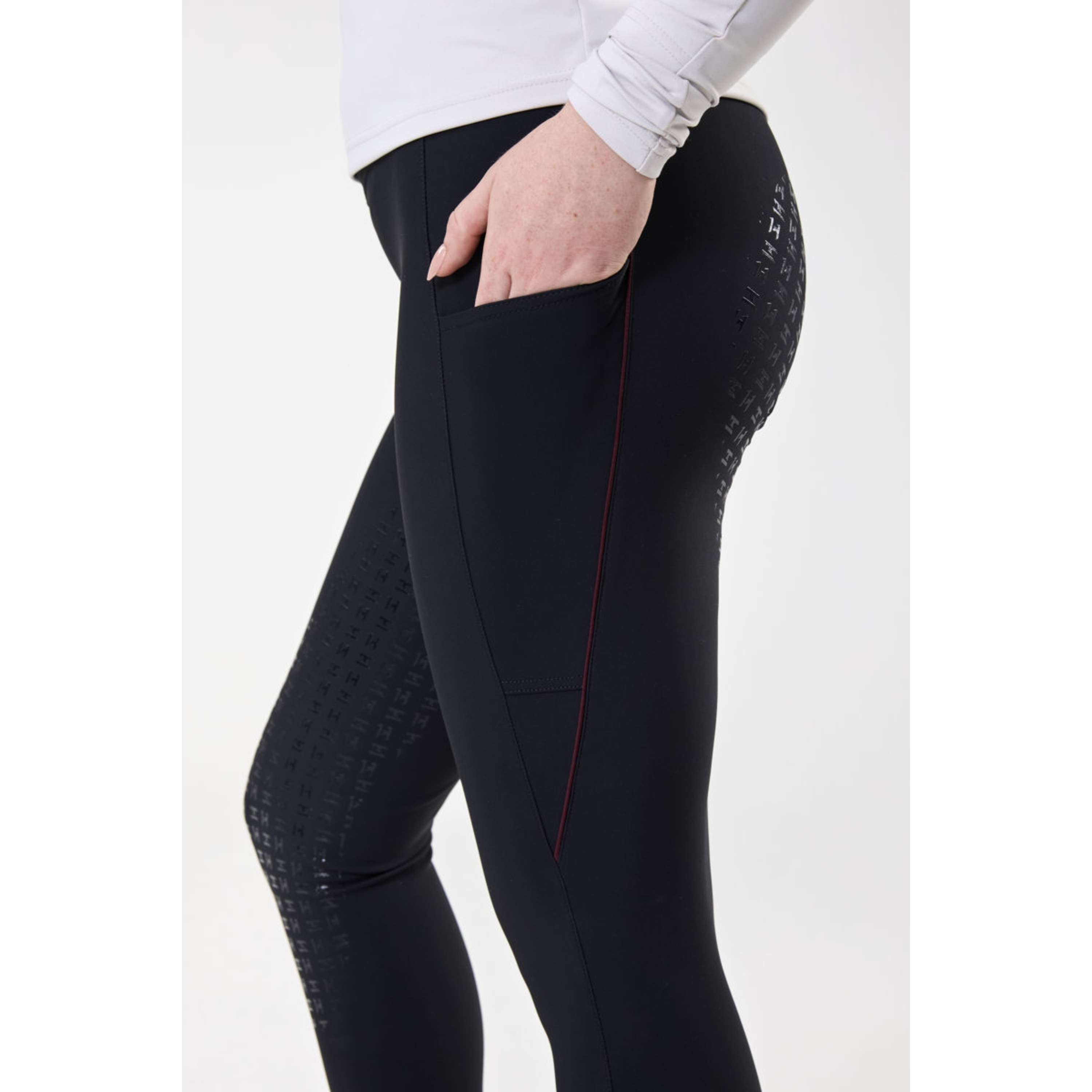Horseware L'hiver Legging d'Équitation Optifit Full Seat Core Black
