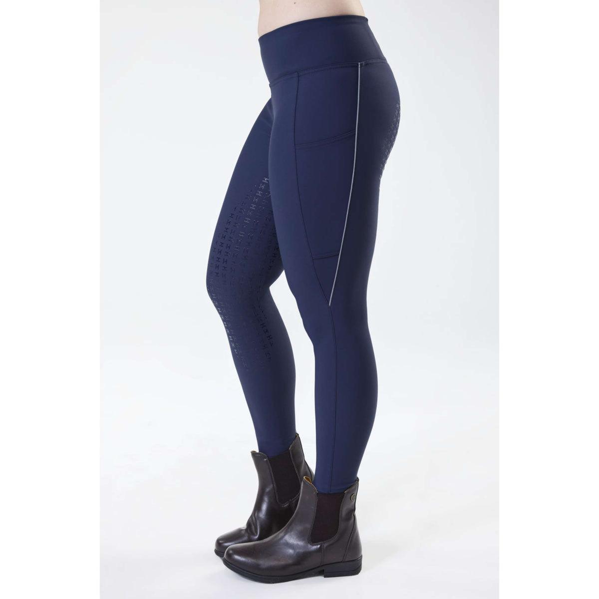 Horseware L'hiver Legging d'Équitation Optifit Full Seat Core Navy