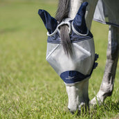 Horseware Masque Anti-Mouches Shield Marin/Argente