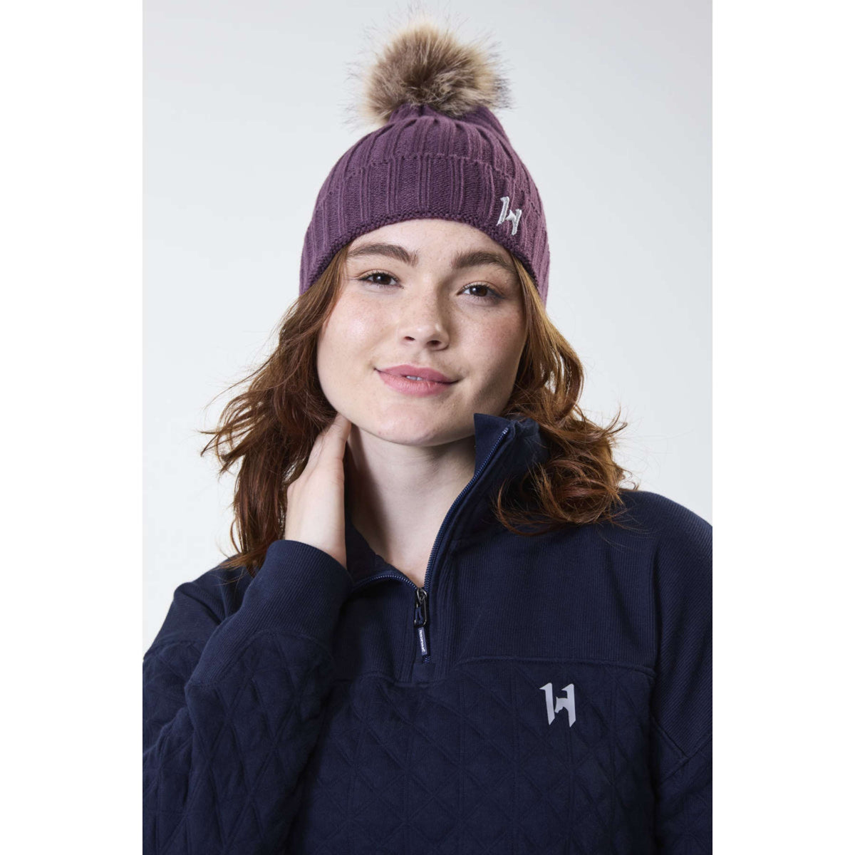 Horseware Bonnet Aura Celestial Purple