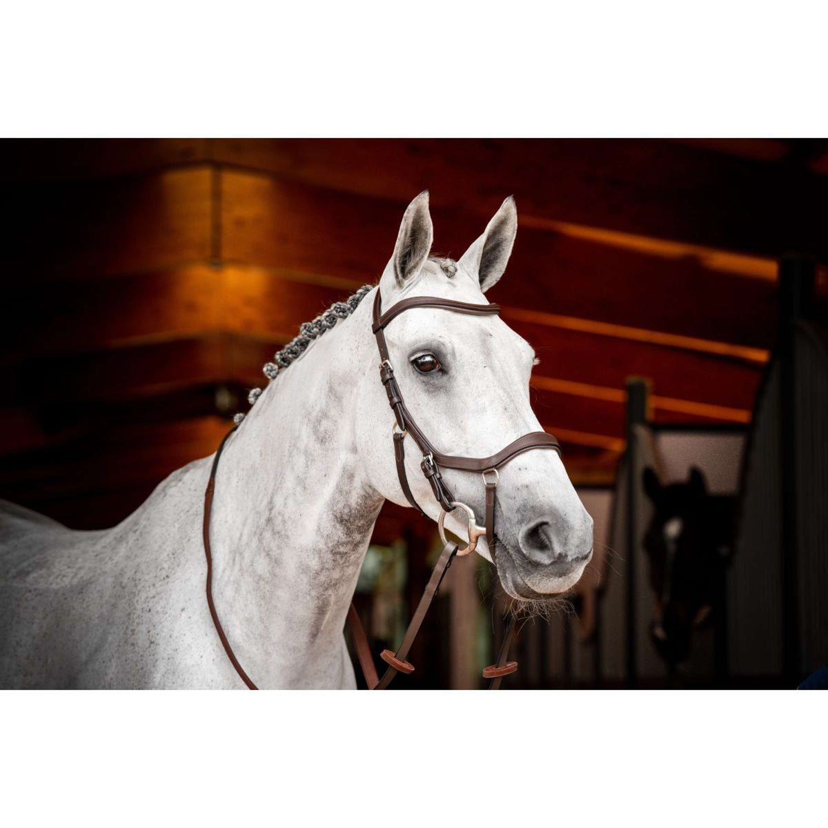 Horseware Micklem Competition Bridle Nouveau Dark Havana