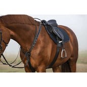Horseware Micklem Collier de Chasse avec Martingale Noir
