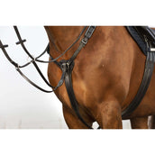 Horseware Micklem Collier de Chasse avec Martingale Noir