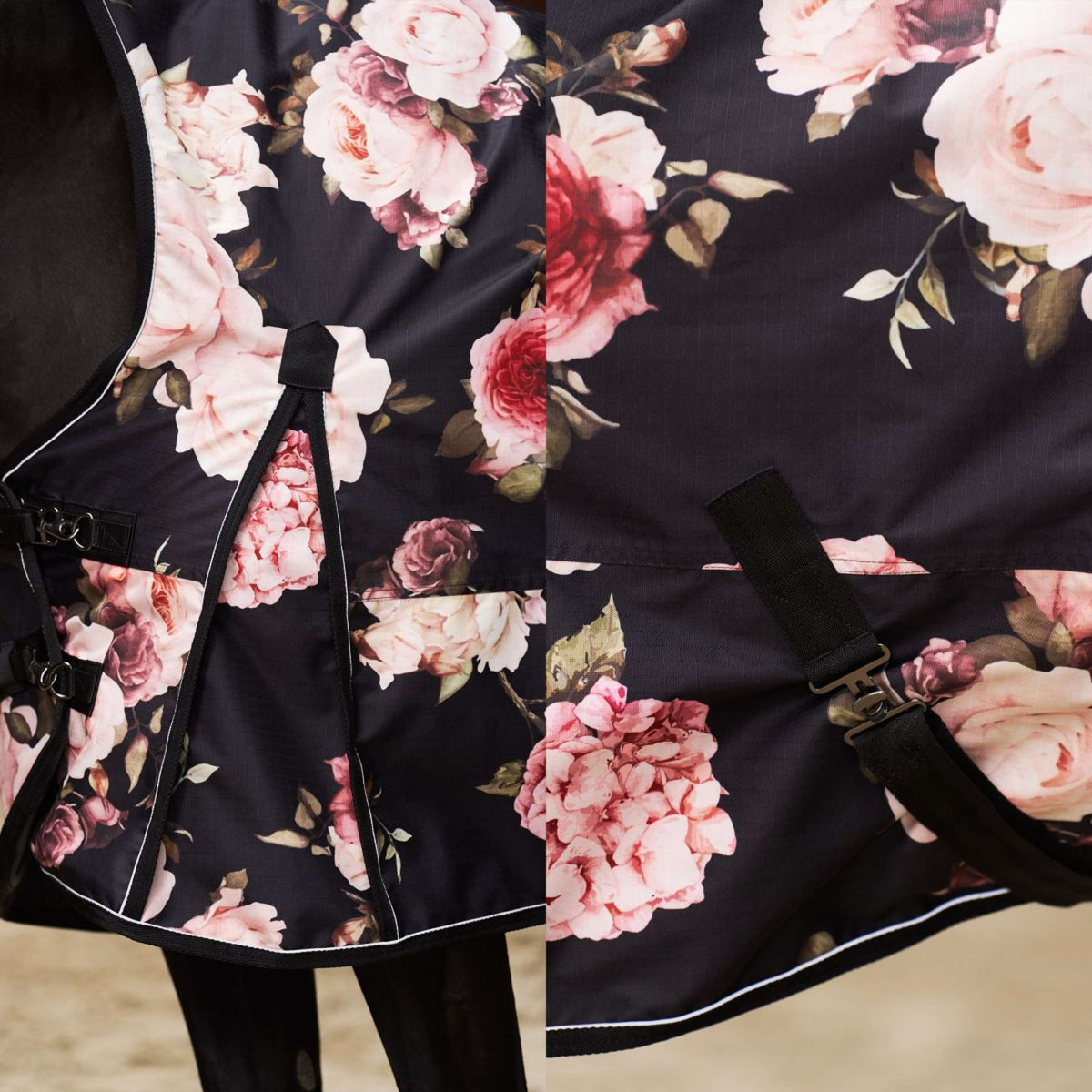 Imperial Riding Couverture d'Extérieur IRHSuper-Dry 100g Flower Print