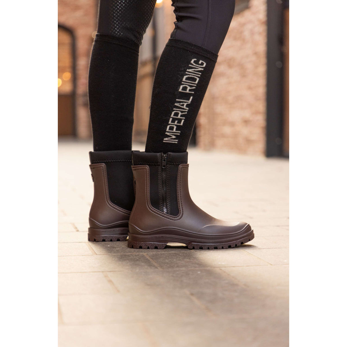 Imperial Riding Chaussures d'Écurie IRH Marron foncé