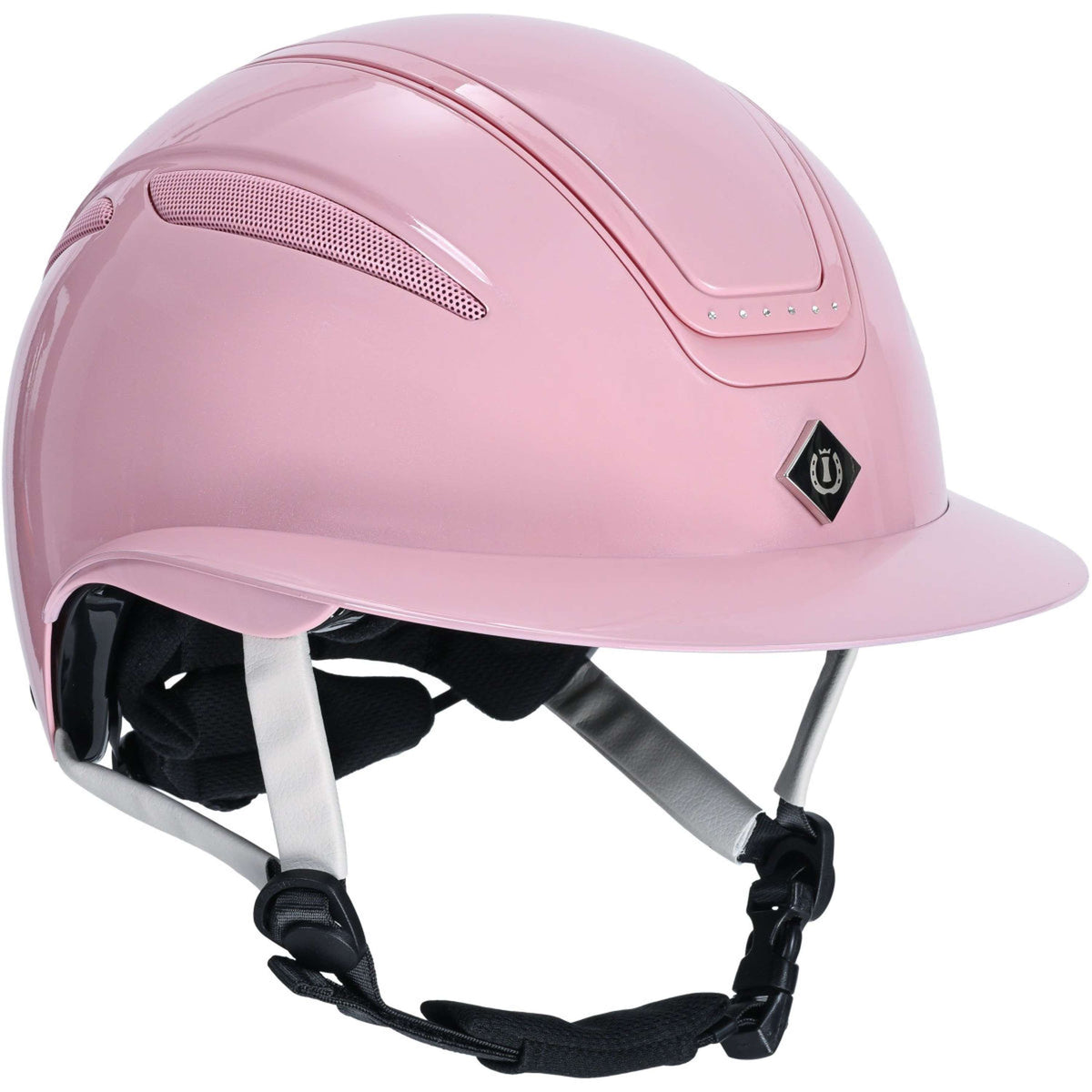 Imperial Riding Bombe IRHOlania Deluxe Big Visor Rose