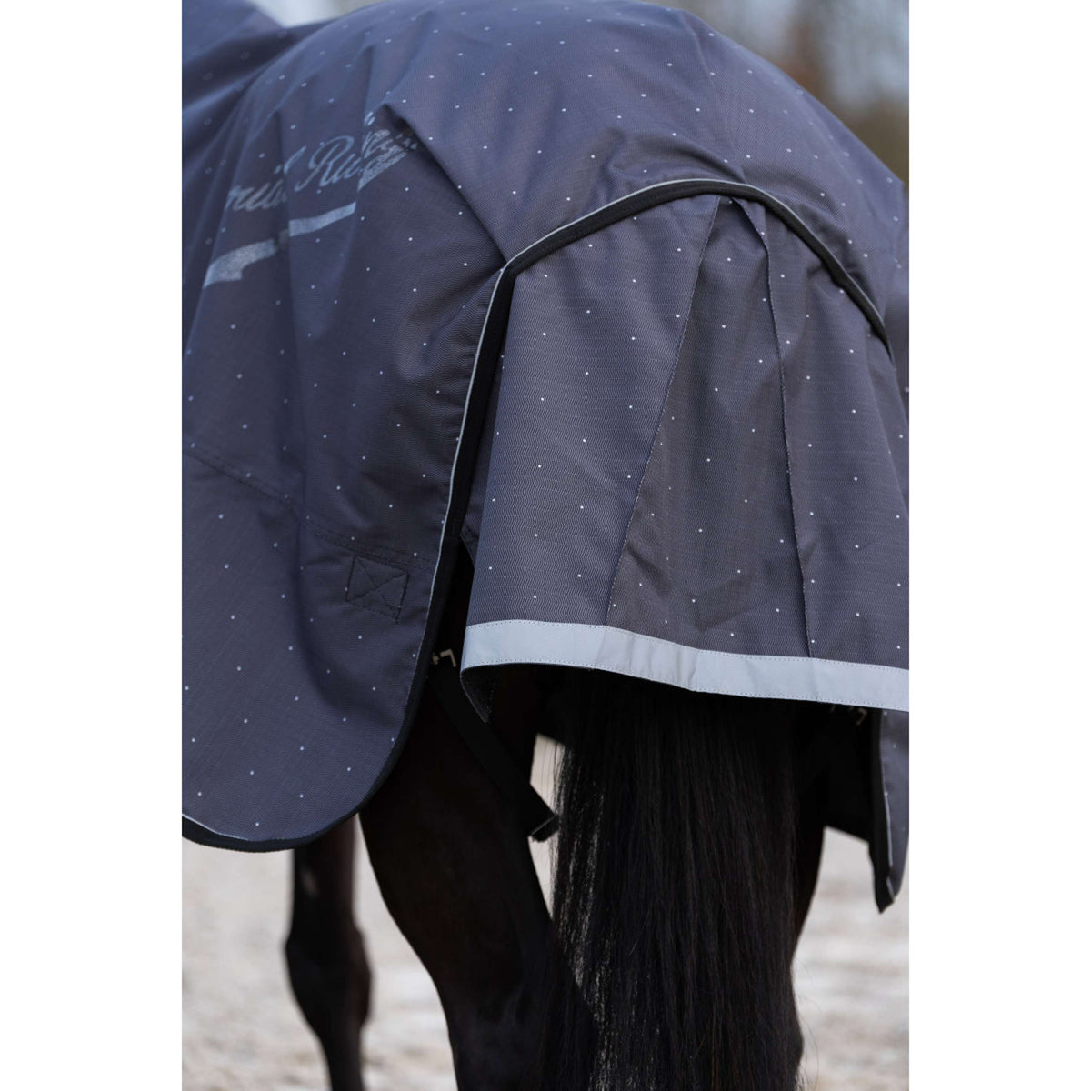 Imperial Riding Couverture d'Extérieur IRHSuper-dry AOP 100g Gris