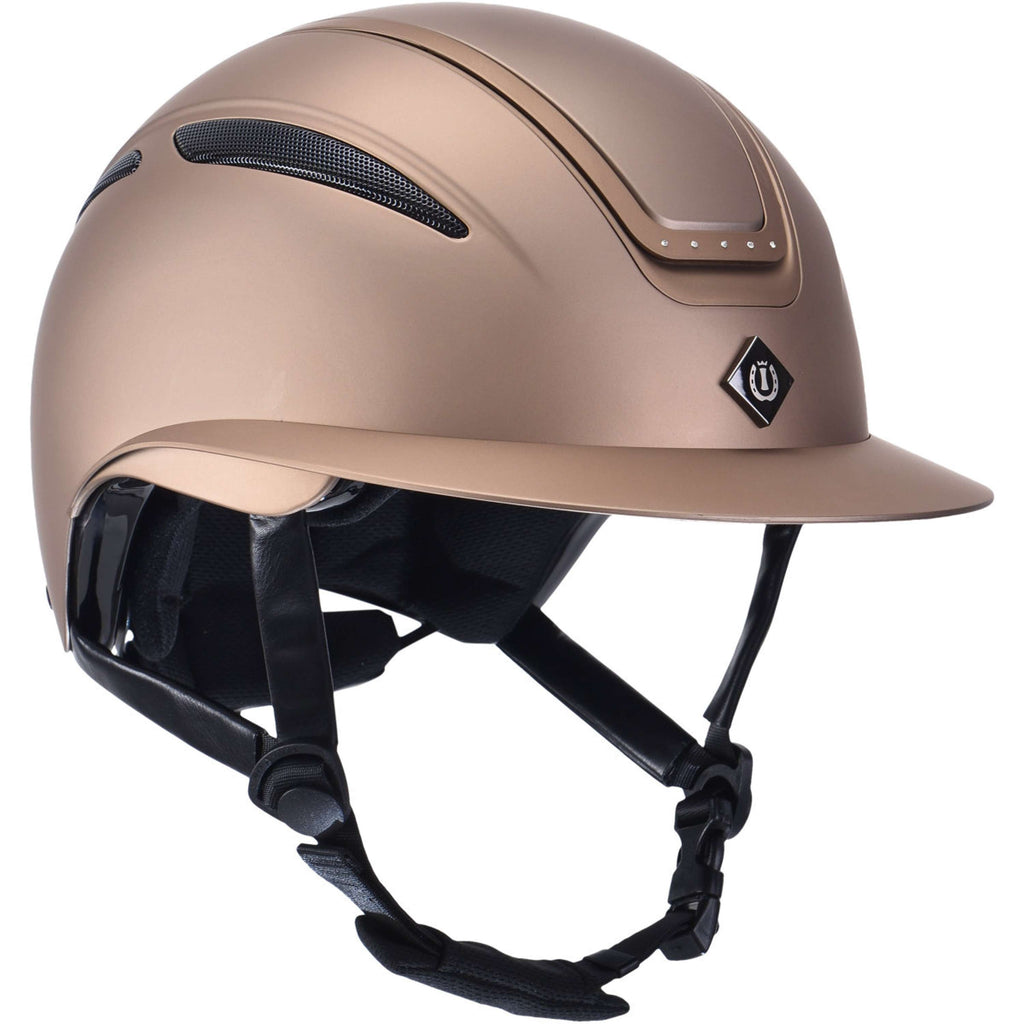 Imperial Riding Bombe IRHOlania Deluxe Big Visor Taupe