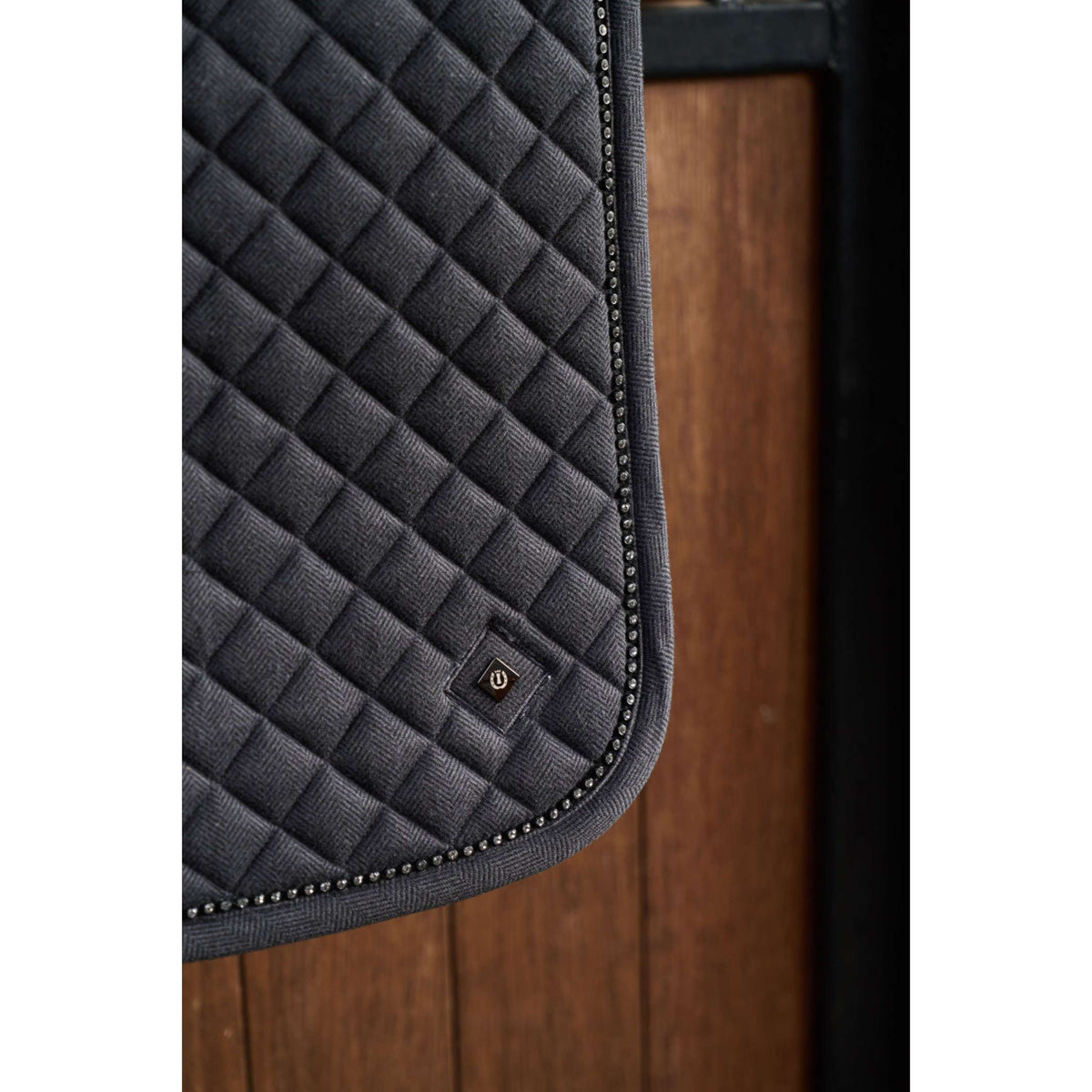 Imperial Riding Tapis de Selle IRHPenny herringbone Polyvalent Gris