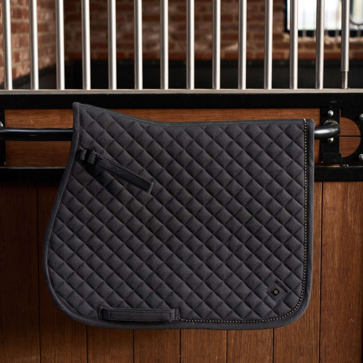 Imperial Riding Tapis de Selle IRHPenny herringbone Polyvalent Gris