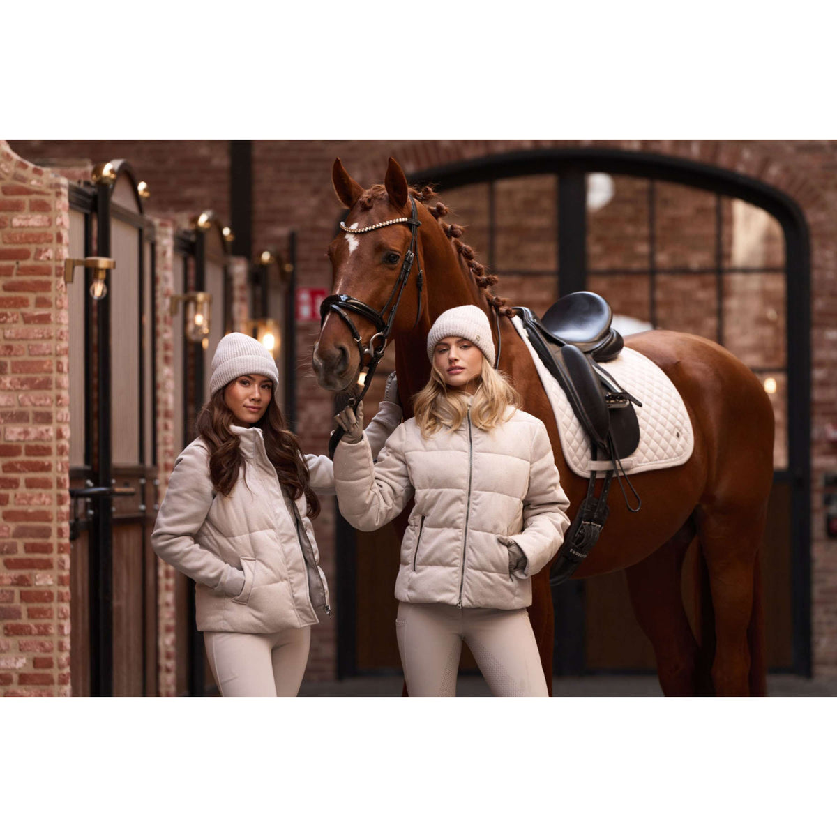 Imperial Riding Bodychauffant IRHBelle Herringbone Taupe