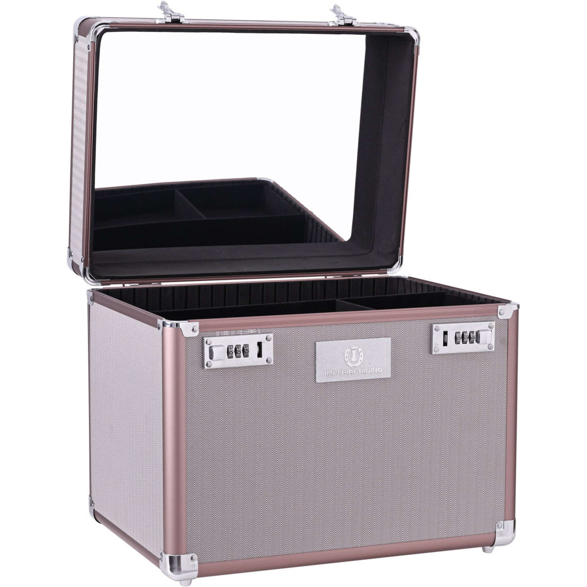 Imperial Riding Boîte de Pansage IRHShiny Taupe