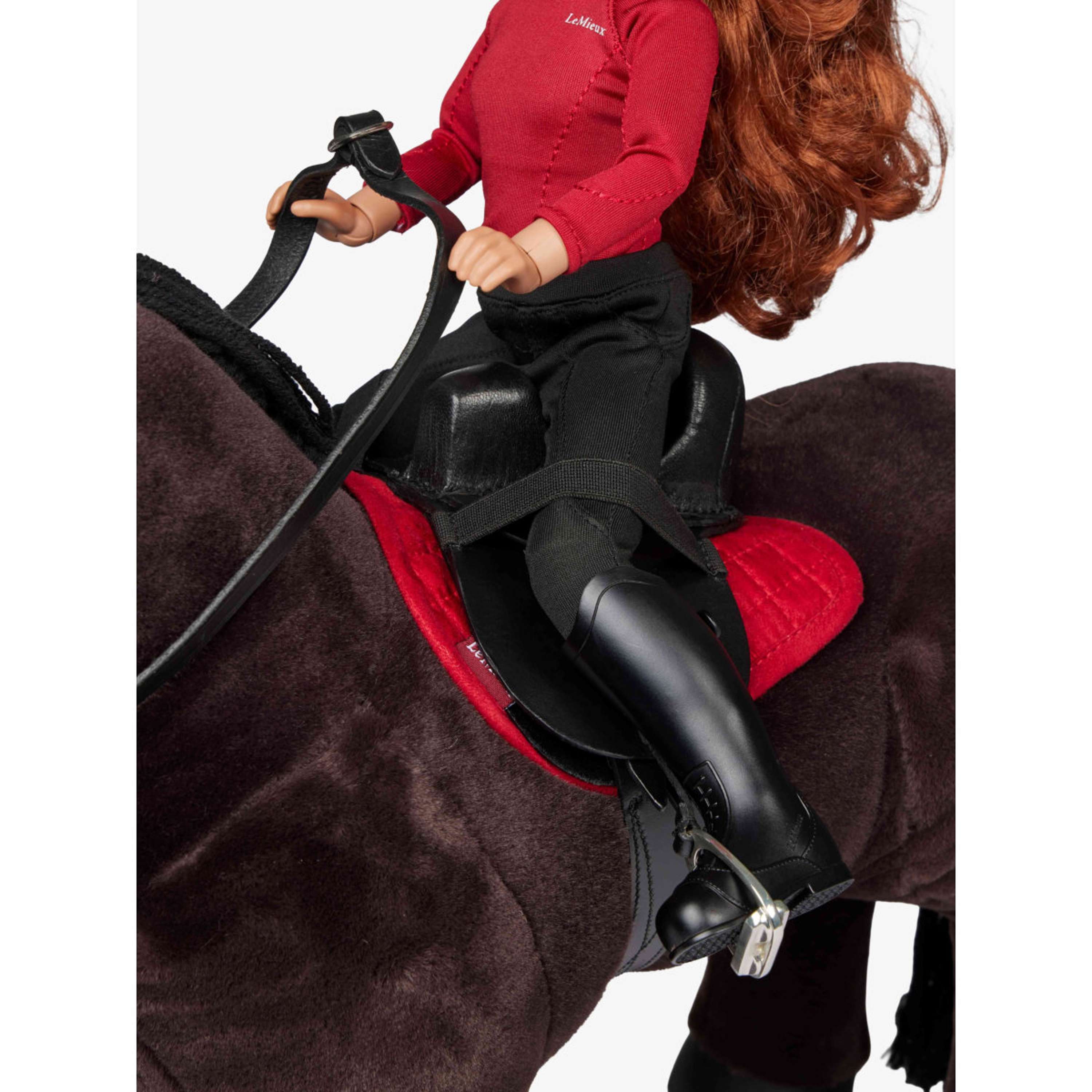 LeMieux Toy Rider Steady Saddle Noir