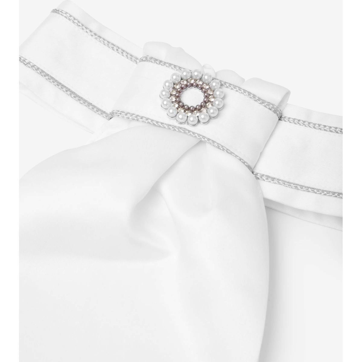 LeMieux Plastron Sparkle Blanc