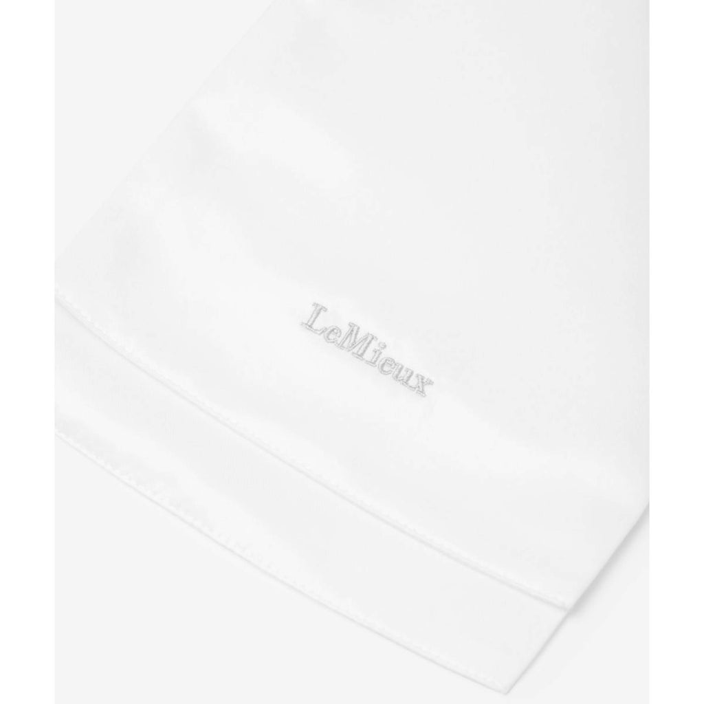 LeMieux Plastron Sparkle Blanc
