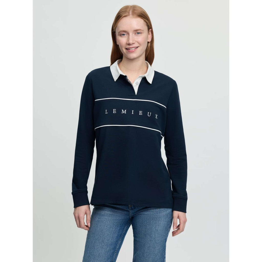 LeMieux Polo de Rugby Rochelle Marin