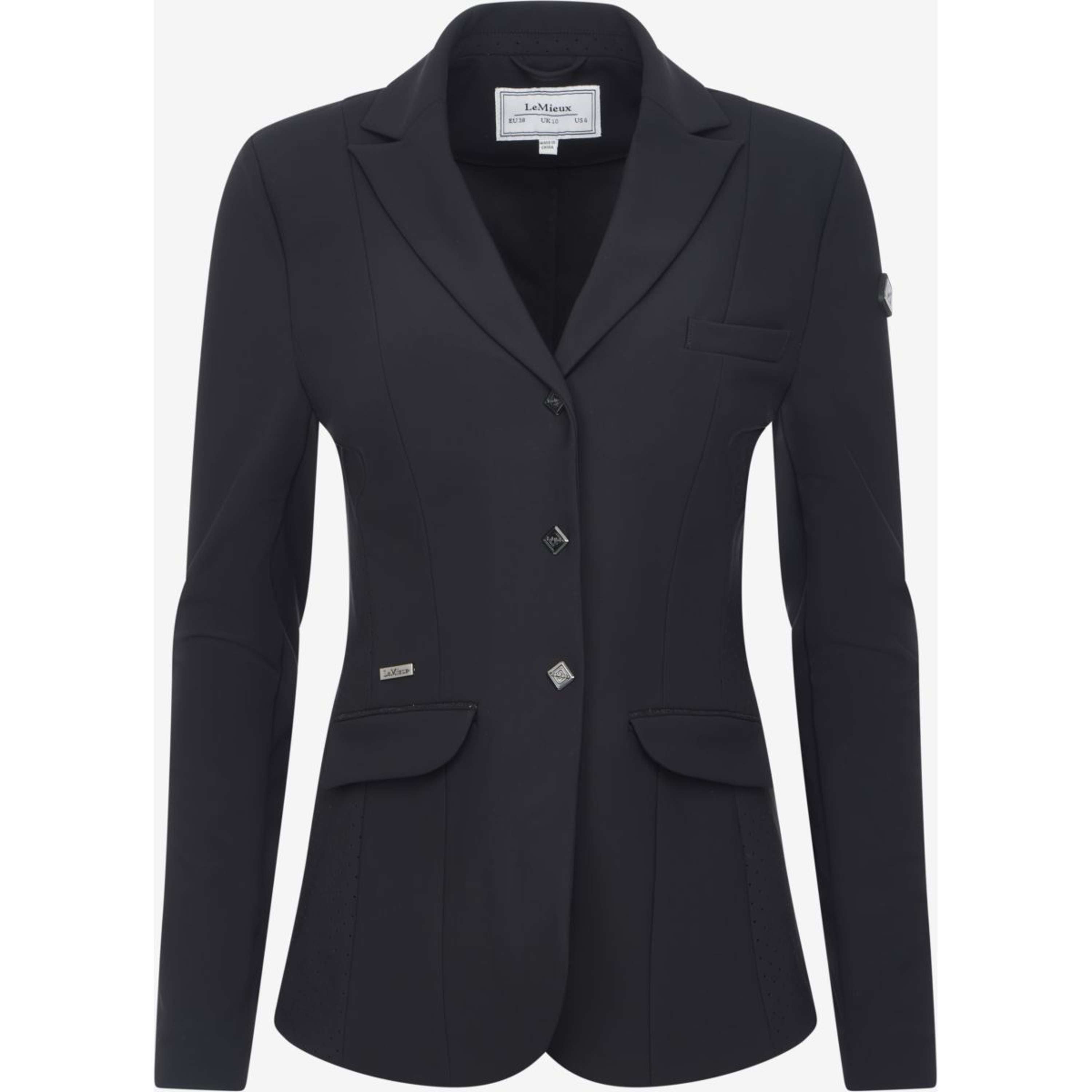 LeMieux Veste de Concours Tall Dynamique Noir