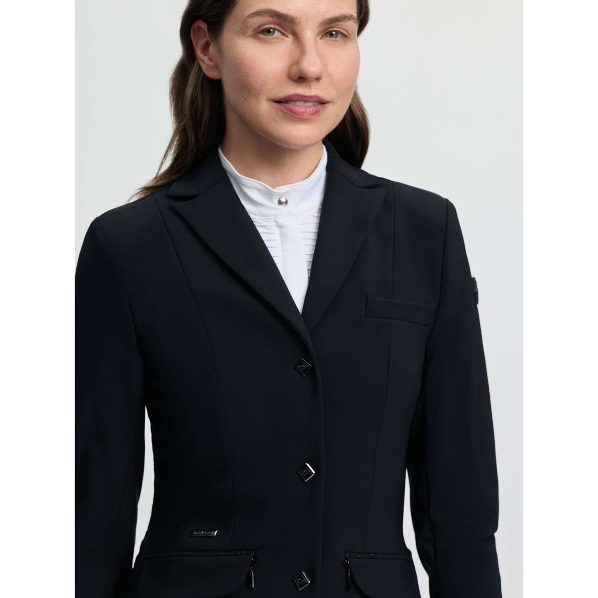 LeMieux Veste de Concours Tall Dynamique Noir