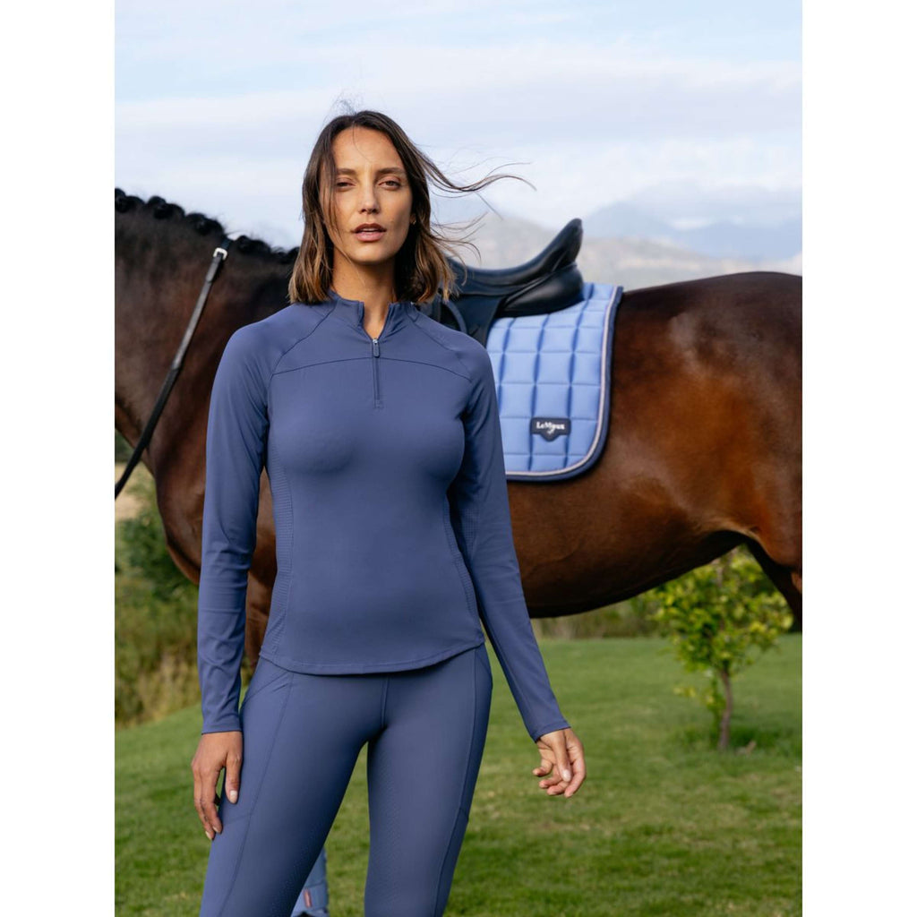 LeMieux Base Layer Airflow Longues Manches Shadow