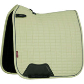 LeMieux Tapis de Selle Suede Square Dressage Macaron