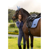 LeMieux Tapis de Selle Loire Classic Square Dressage Powder Blue