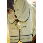 LeMieux Couverture Anti-Mouches Arika Armour-Tek Couvre-cou Amovible Macaron