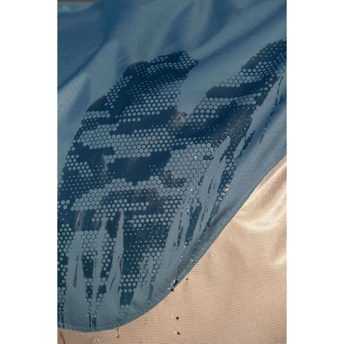 LeMieux Couverture Anti-Mouches Arika Camo Shower-Tek Couvre-cou Amovible Jungle