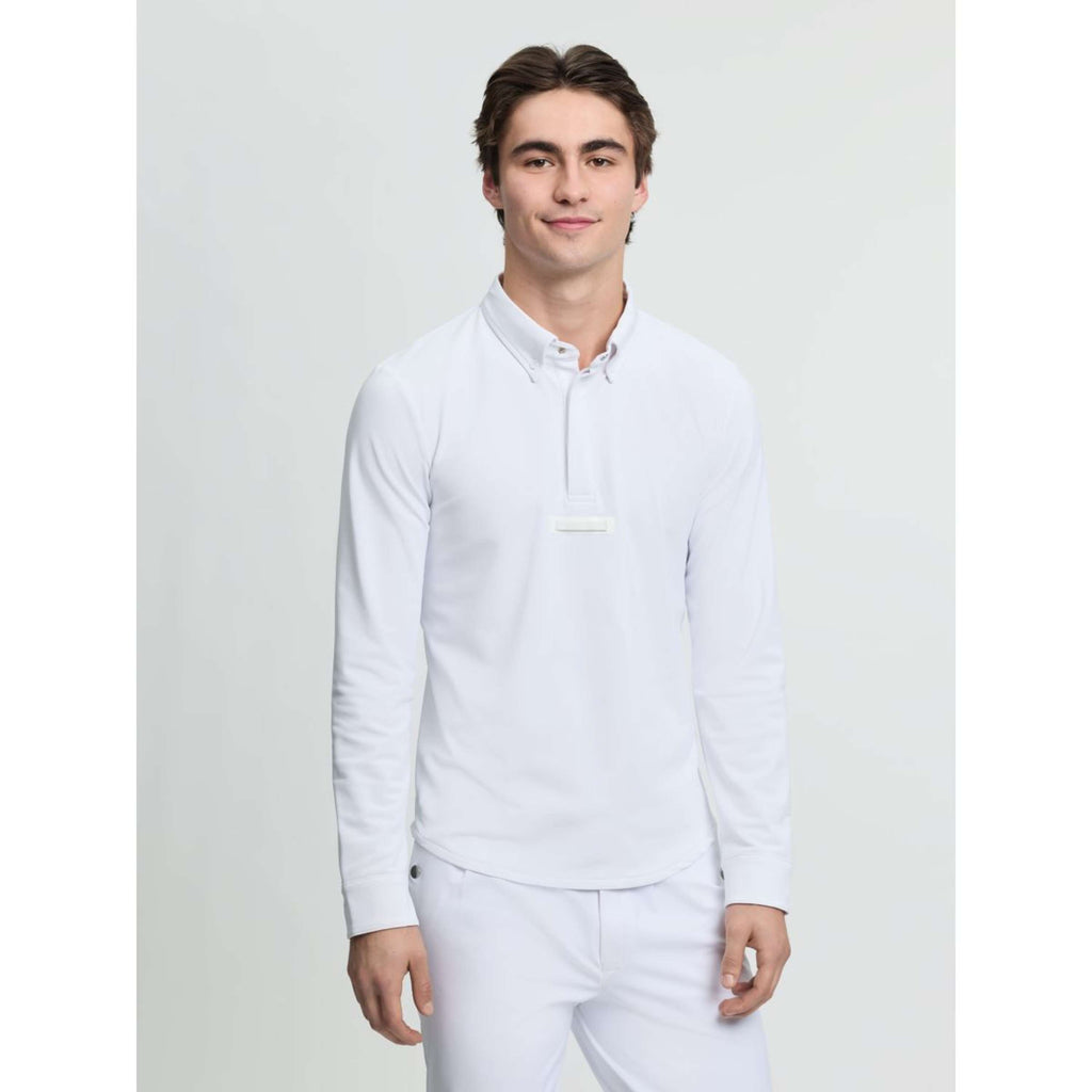 LeMieux T-shirt de Concours Show Hommes Blanc