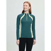 LeMieux Base Layer Philippa Mesh Longues Manches Jungle
