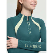 LeMieux Base Layer Philippa Mesh Longues Manches Jungle