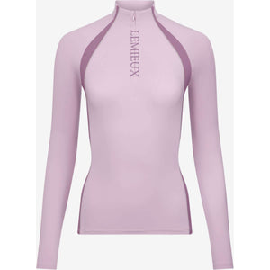 LeMieux Base Layer Philippa Mesh Longues Manches Fondant